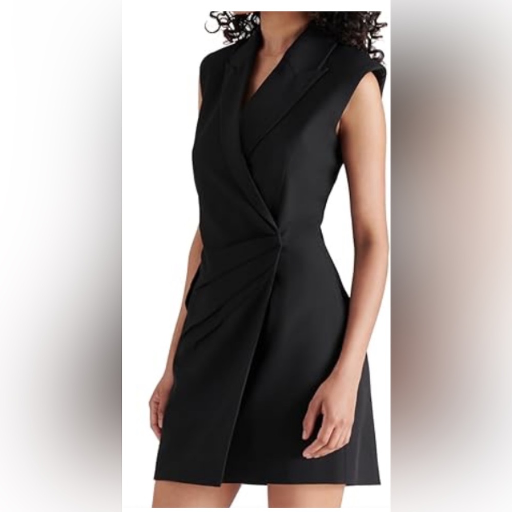 Calvin Klein Black One‎ Shoulder Dress women size 6